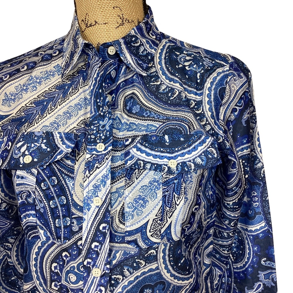LAUREN Ralph Lauren Paisley Blouse - Picture 4 of 10
